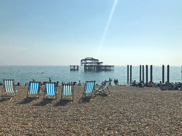Brighton beach