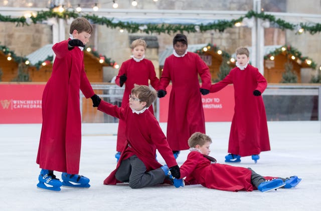 Winchester Cathedral Ice Rink