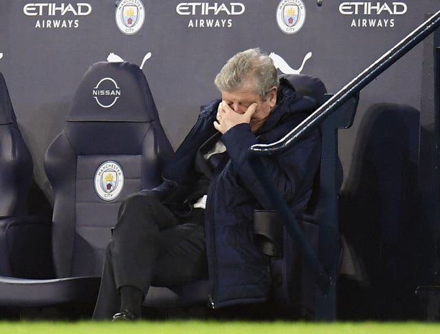 Crystal Palace manager Roy Hodgson was disappointed by the second-half goals his side conceded