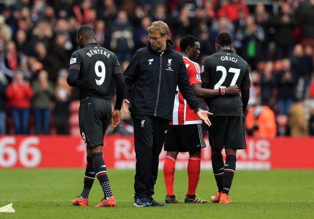 Southampton v Liverpool – Barclays Premier League – St Mary’s Stadium