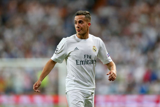 Real Madrid midfielder Lucas Vazquez