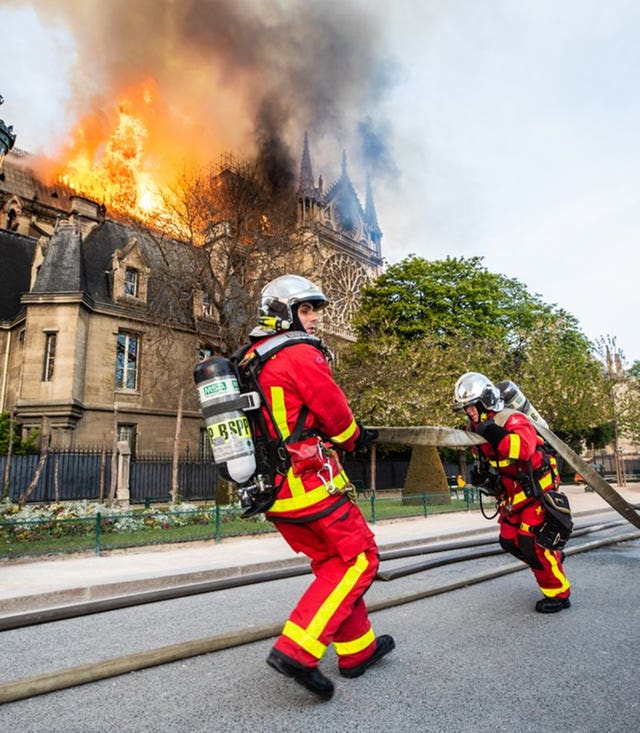Notre Dame cathedral fire