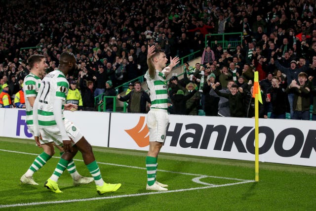 Kieran Tierney fired Celtic ahead