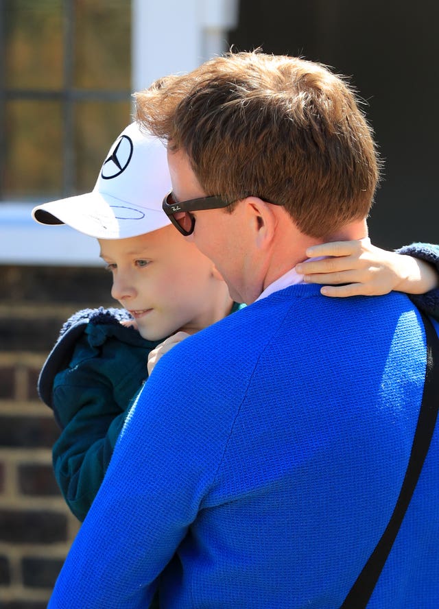 Harry and his father James
