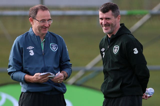 Roy Keane, right, is now working alongside Martin O'Neill at Nottingham Forest