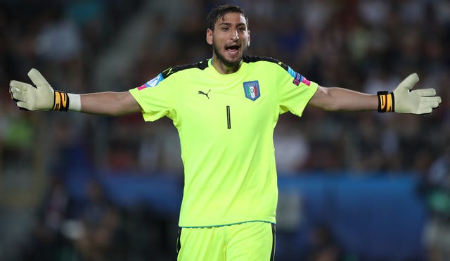 Italy goalkeeper Gianluigi Donnarumma could be heading to Chelsea (Nick Potts/Empics)