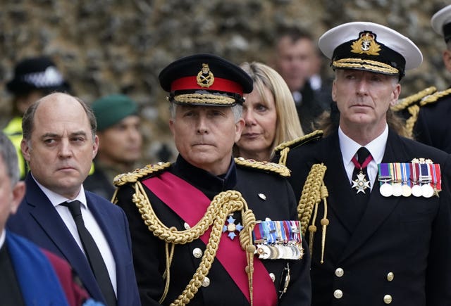 Major General Matthew Holmes funeral