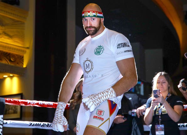 Tyson Fury says he is living a healthier lifestyle