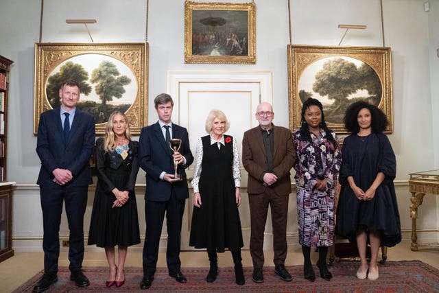 Queen Camilla hosts Booker Prize reception
