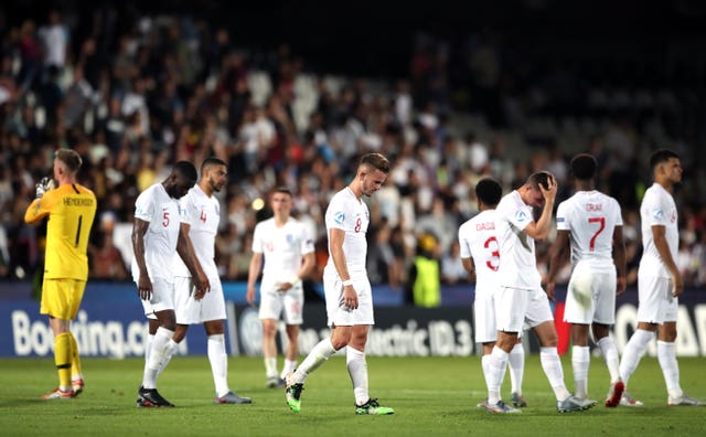 England suffered defeat to France following a late own goal 