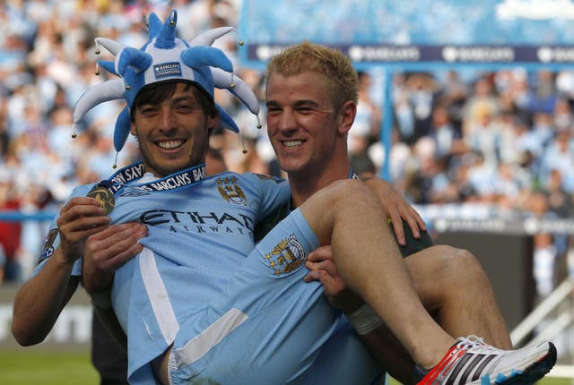 Silva's contribution helped City secure the title on a dramatic day in 2012