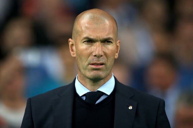 Zinedine Zidane has been linked with Jose Mourinho's job (Nick Potts/PA).