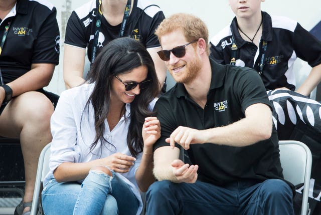 Meghan and Harry at the Invictus Games