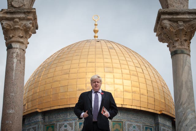 Boris Johnson visit to Israel - Day Three