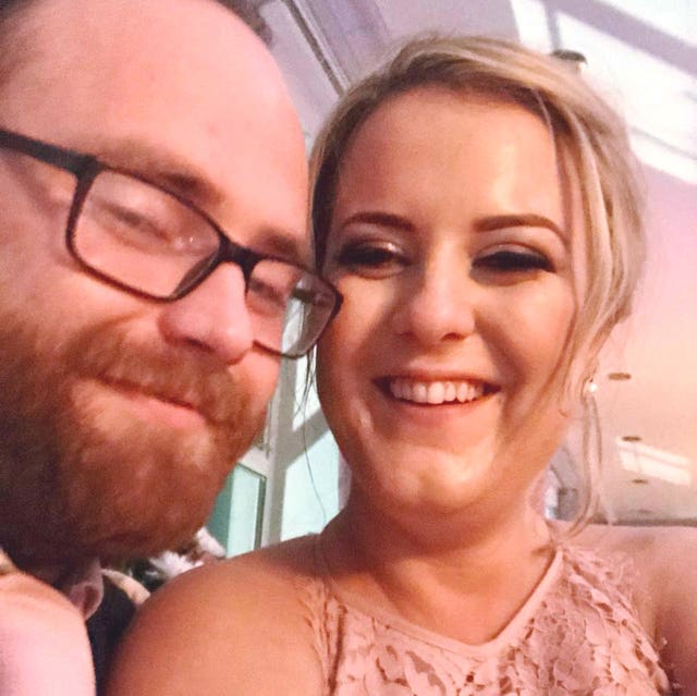 Chris Butler and Emma O'Kane were due to get married at Darver Castle, Dundalk (Family Handout/PA)