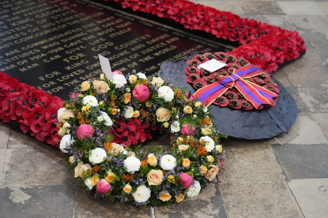 Wreaths on the Grave of the Unknown Warrior