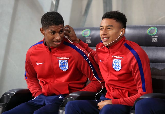 Marcus Rashford and Jesse Lingard have been back together on England duty