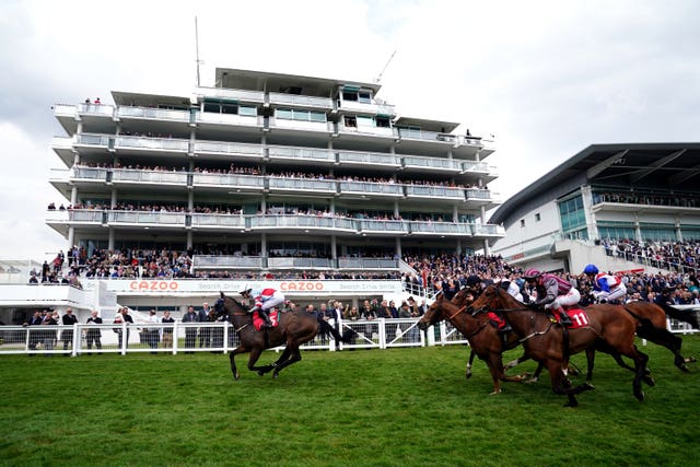 Mokaatil gave Harry Davies his first winner on his first ride at the track