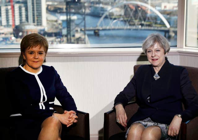 Theresa May visit to Scotland