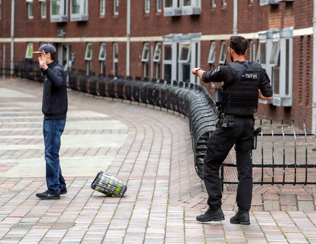 Armed police arrest suspects in Portsmouth