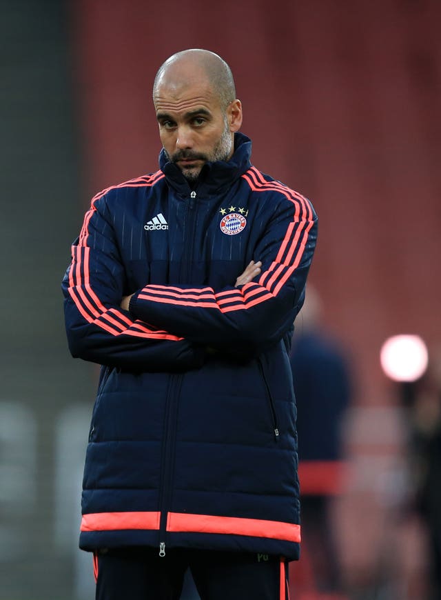 Pep Guardiola spent three years as Bayern Munich boss (John Walton/PA).