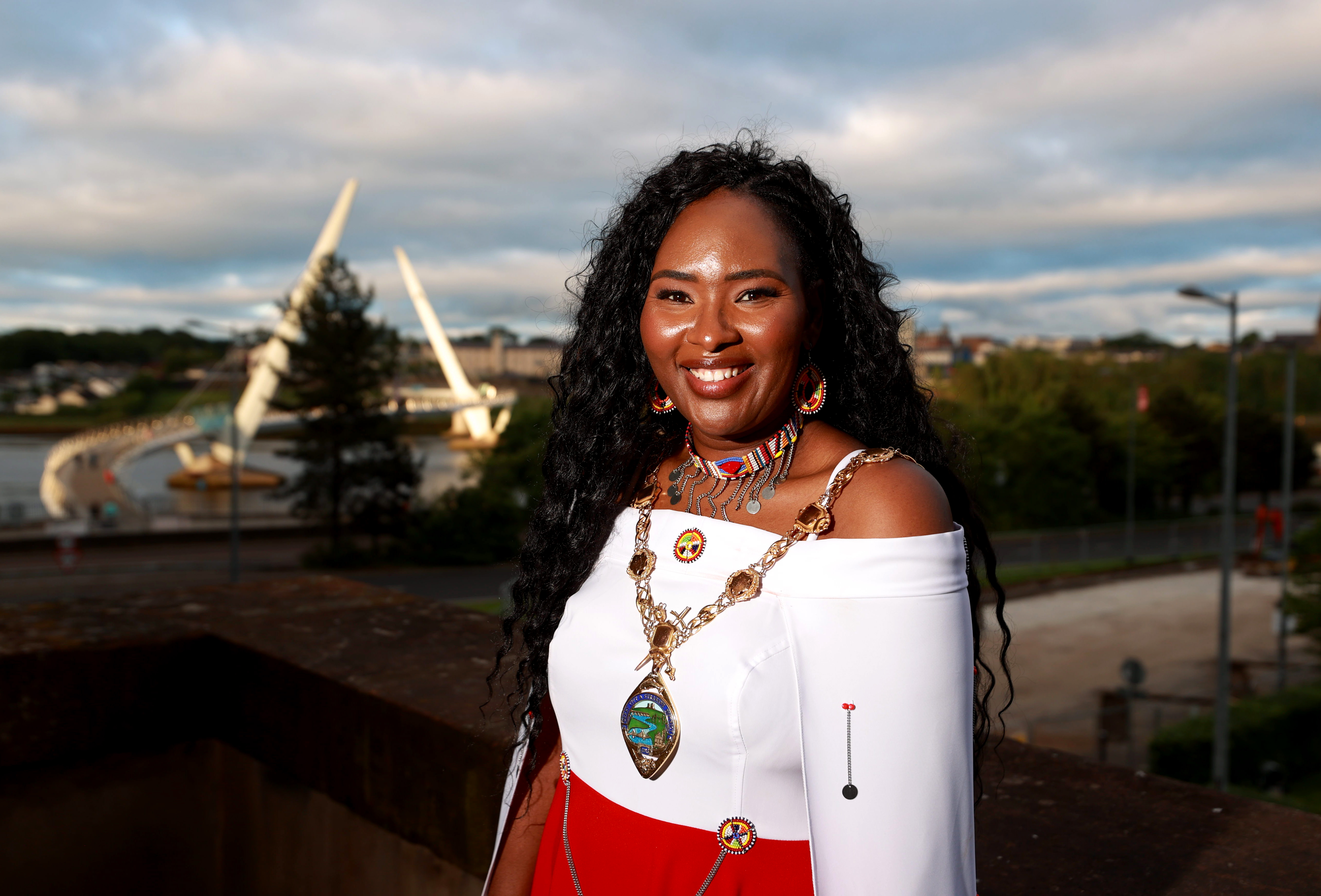 Mayor of Derry City and Strabane District Council Lilian Seenoi-Barr