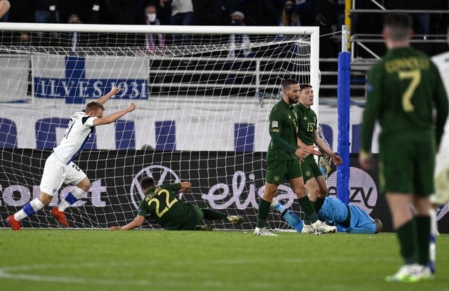 Republic of Ireland fell to another defeat 