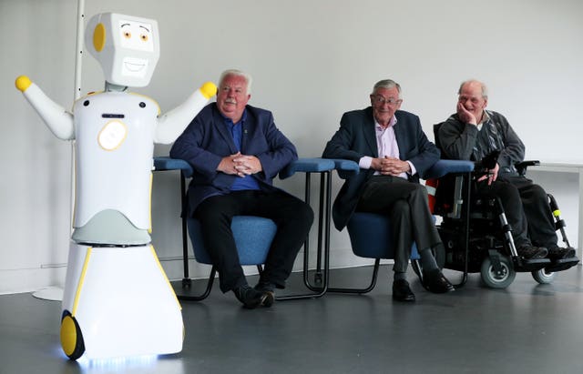 Stevie II is unveiled at the Science Gallery in Dublin