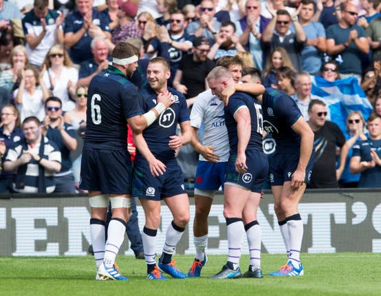 Scotland beat France 17-14 in Edinburgh on Saturday