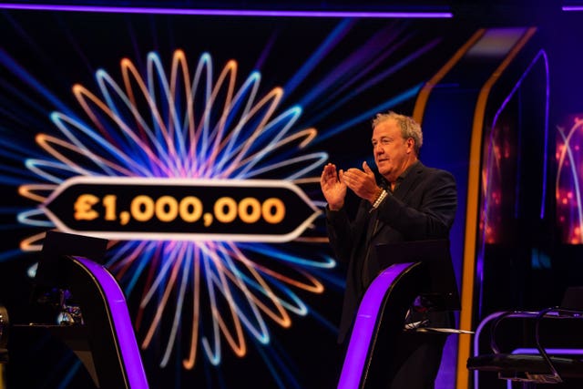 Millionaire winner Donald Fear