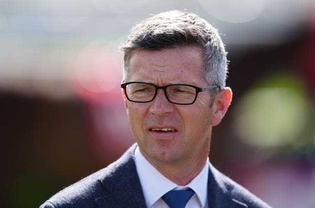 Trainer Roger Varian at Doncaster on Friday