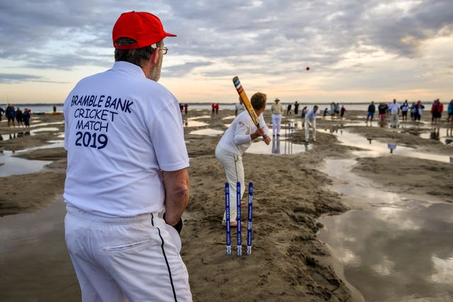 Bramble Bank cricket match