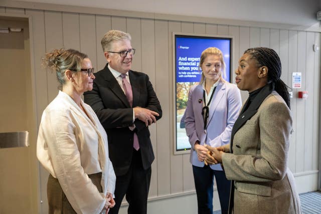 Kemi Badenoch visits Edinburgh