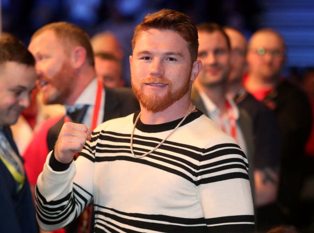 Saul 'Canelo' Alvarez, pictured, has impressed Hagler (Liam McBurney/PA)