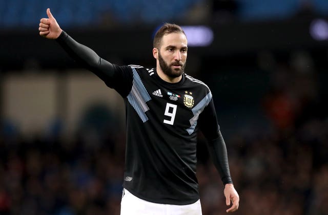 Gonzalo Higuain file photo