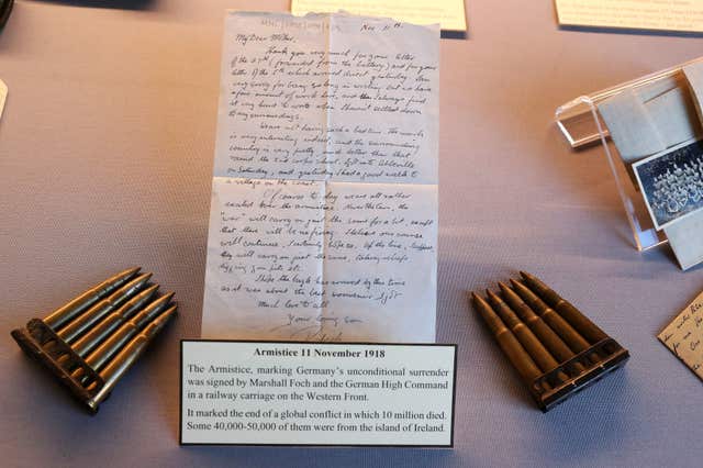 War letters unearthed in Belfast