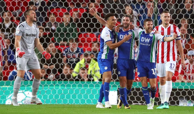 Jack Butland returns to the harsh realities of life in the Championship this weekend (Nick Potts/PA).