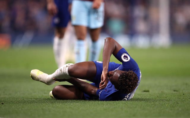 Hudson-Odoi confirmed later that he had ruptured his Achilles