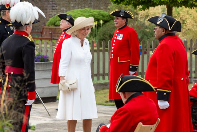 Royal visit to the Royal Hospital Chelsea
