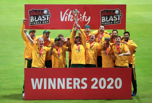 Nottinghamshire won their second T20 crown 