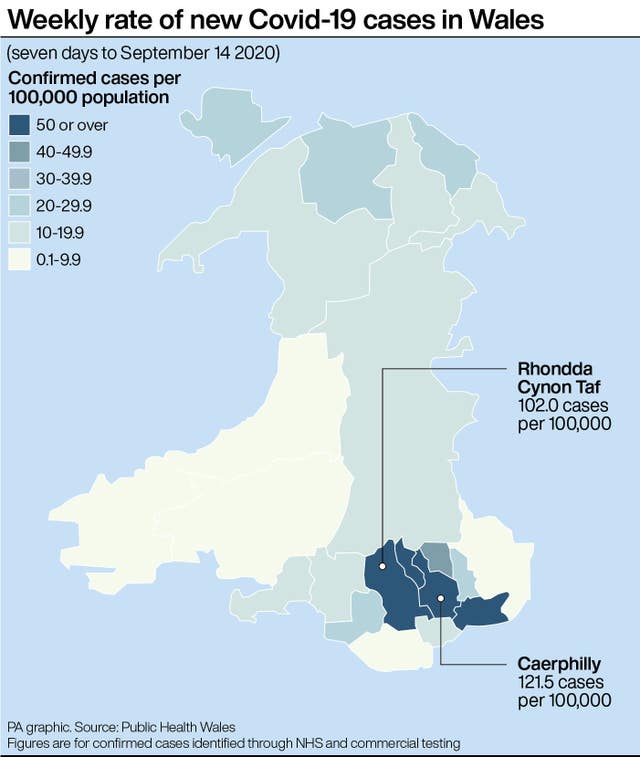 HEALTH Coronavirus Wales