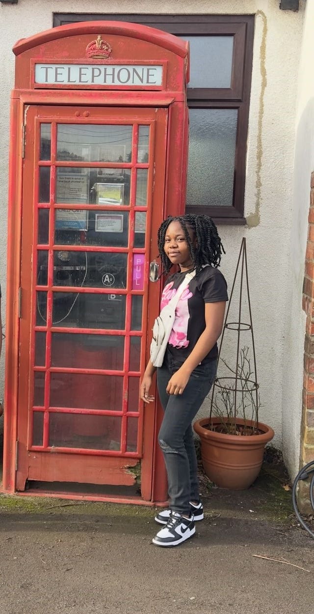 Undated handout photo issued by Merseyside Police of Chiedza Nyanjowa, 15, from Cheshire, who has died in hospital after getting into difficulties on Formby beach on Bank Holiday Monda