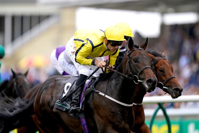 Perfect Power winning the Middle Park Stakes
