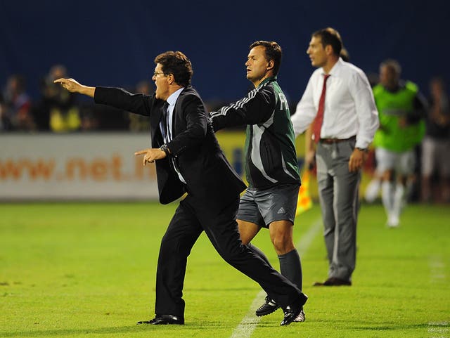 Fabio Capello replaced Steve McClaren as England boss and oversaw the 4-1 win in Croatia.