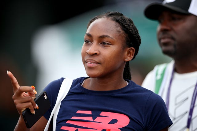 Coco Gauff impressed at Wimbledon last year