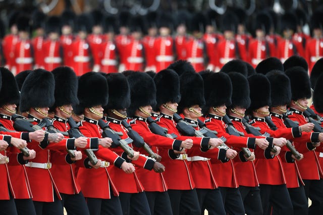 Trooping the Colour at Horse Guards Parade 