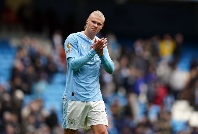 Erling Haaland scored a second-half brace