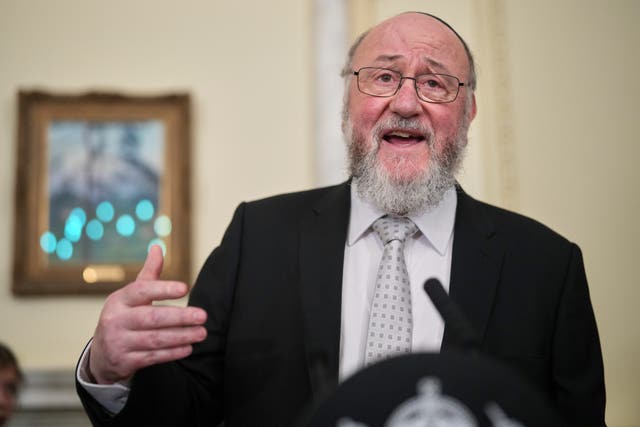 Chief Rabbi Sir Ephraim Mirvis
