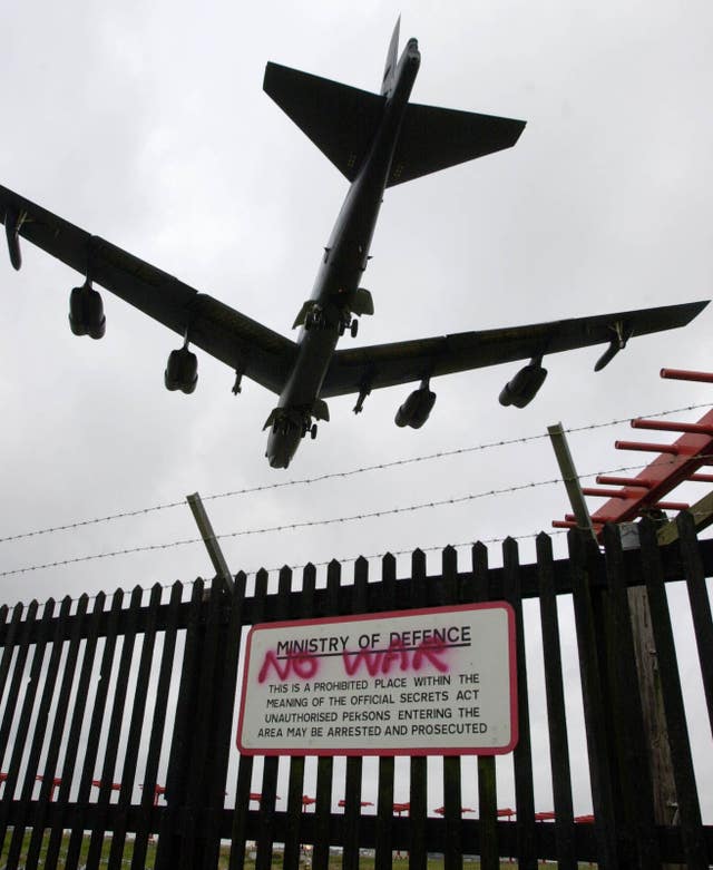 US B52 Bomber
