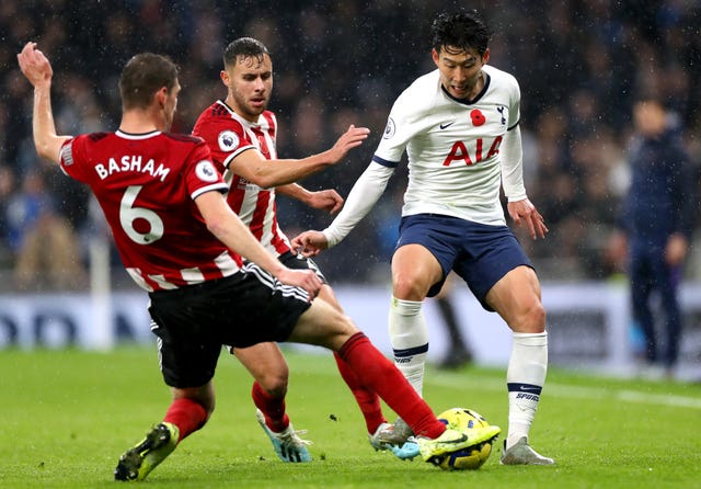 Tottenham Hotspur v Sheffield United – Premier League – Tottenham Hotspur Stadium